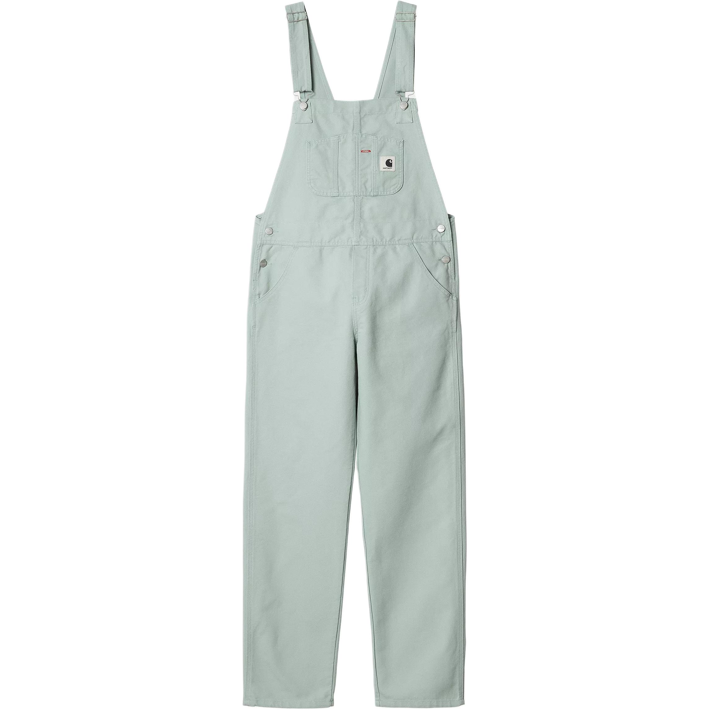 

Carhartt WIP FW24 W' Bib Overall Straight Overalls женские Frosted Green