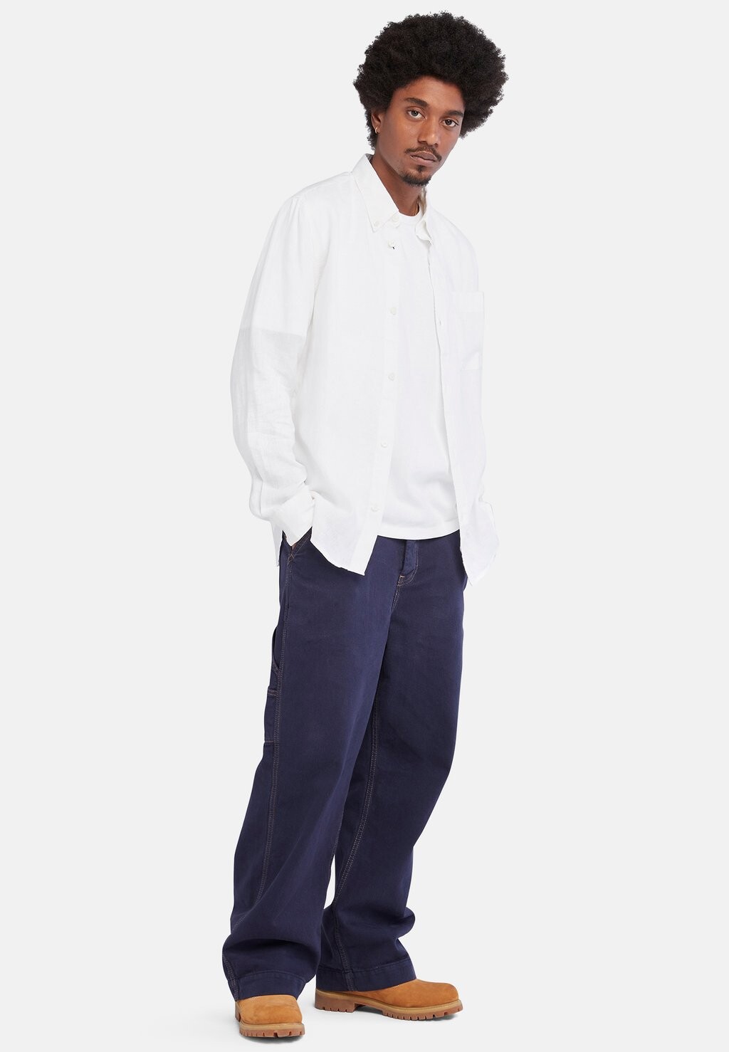 

Рубашка POCKET Timberland, цвет white