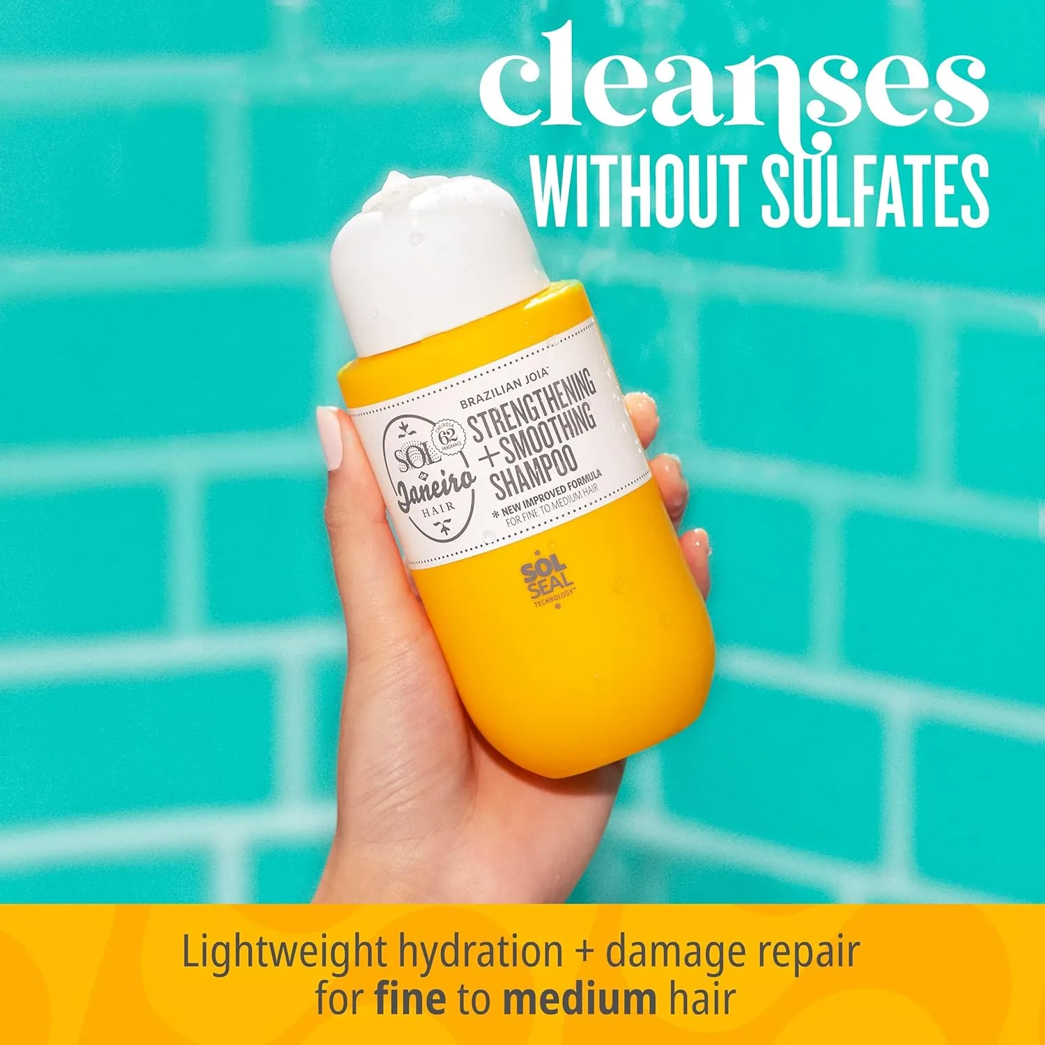 Набор шампуня и кондиционера SOL DE JANEIRO Brazilian Joia Damage Repairing 296 мл (2 шт.) — фото 3