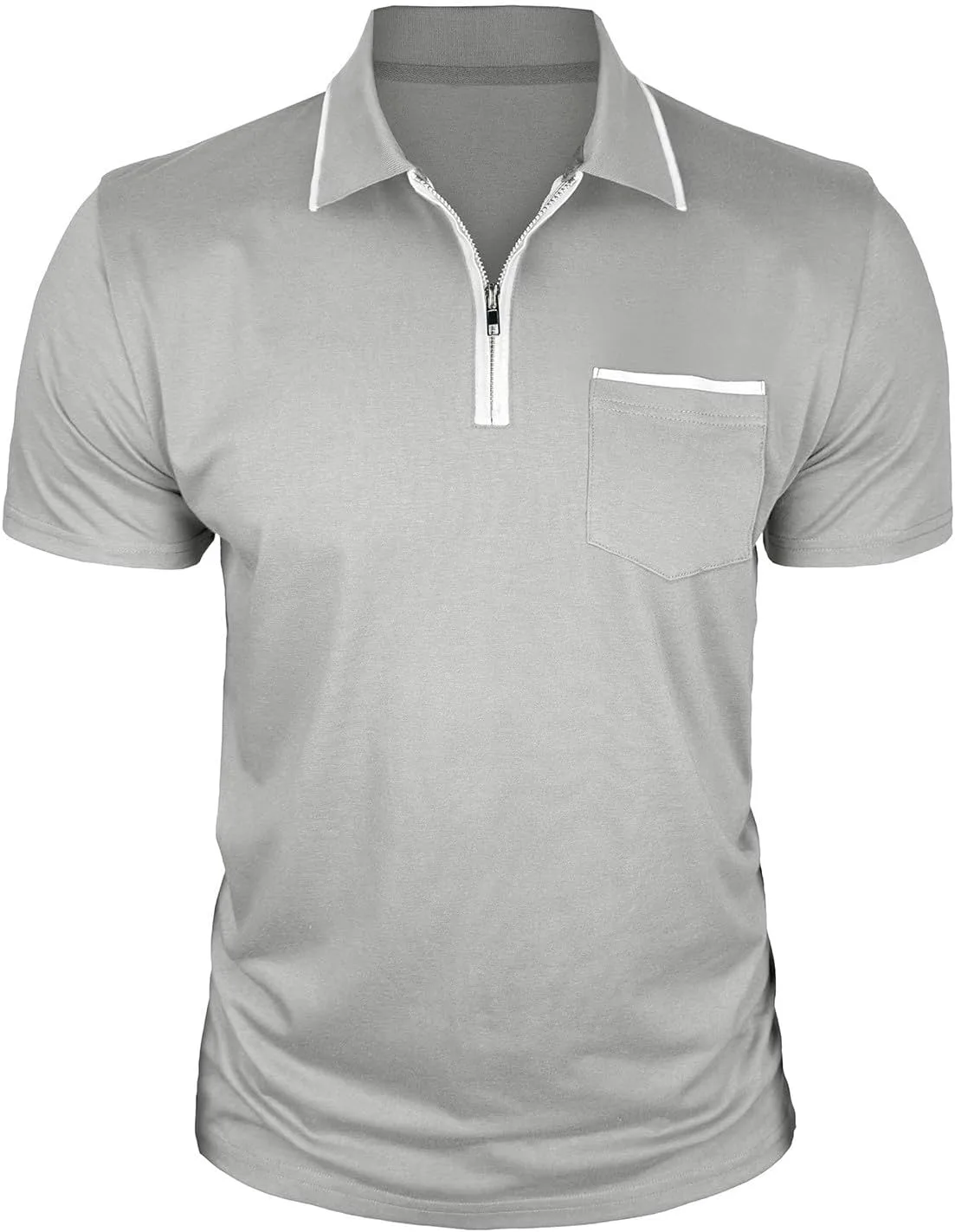 

Футболка-поло мужская 2026, короткий рукав, casual, цветной блок, slim fit, для гольфа, спортивная, с карманом