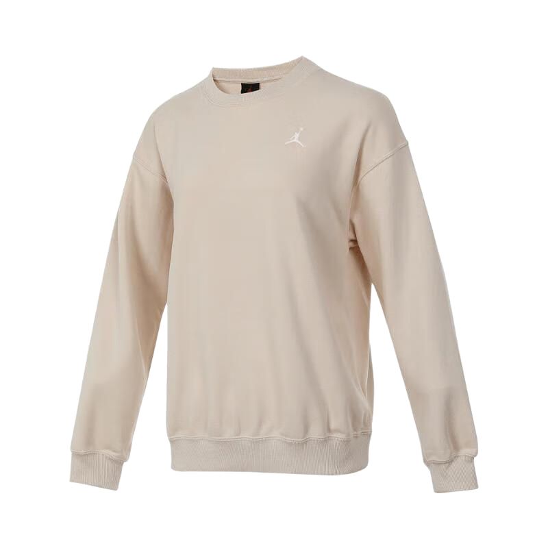 

JORDAN Brooklyn Fleece Женский свитшот из френч терри с круглым вырезом, светло-коричневый