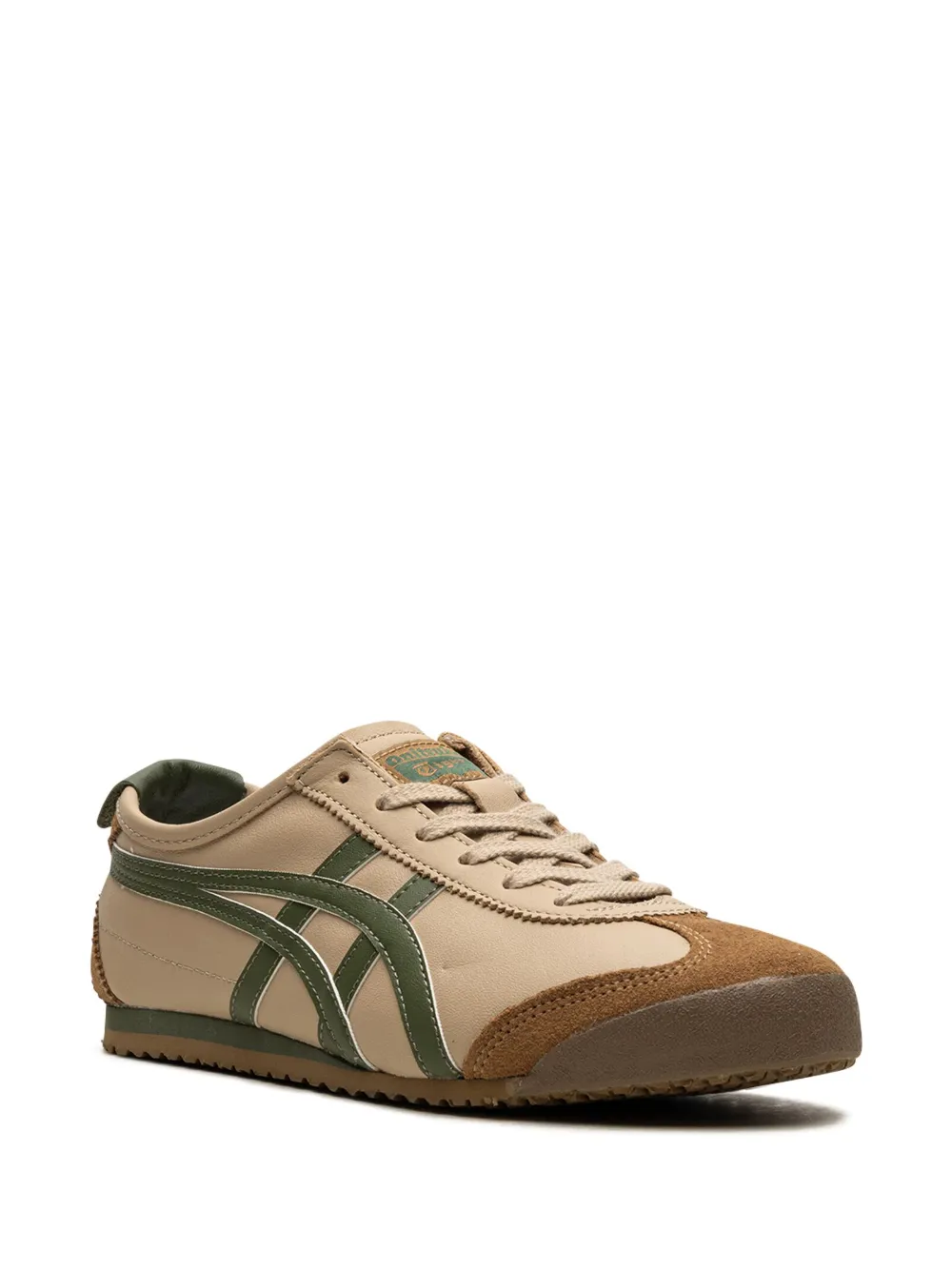 Кроссовки Mexico 66Щ Beige Grass Green Onitsuka Tiger, нейтральный — фото 2