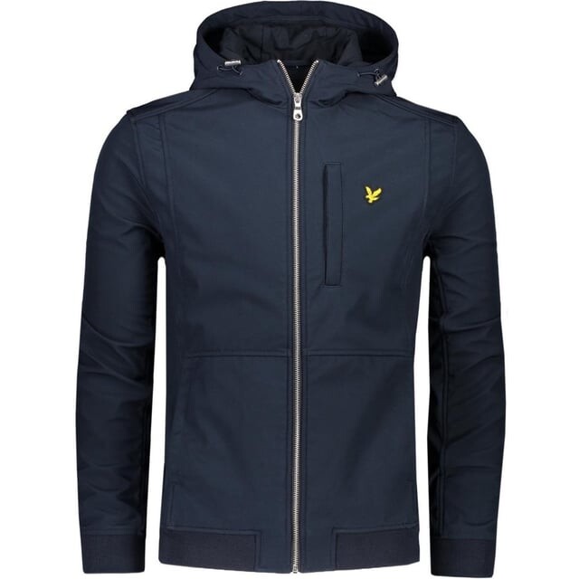 

Куртка из софтшелла Jas zomer синяя Lyle & Scott, синий