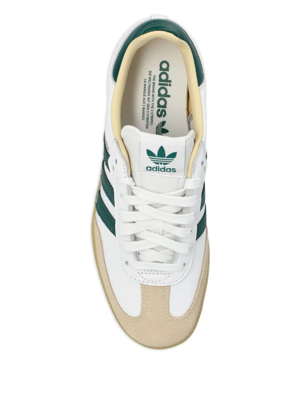 Кроссовки Adidas Samba, белый — фото 4