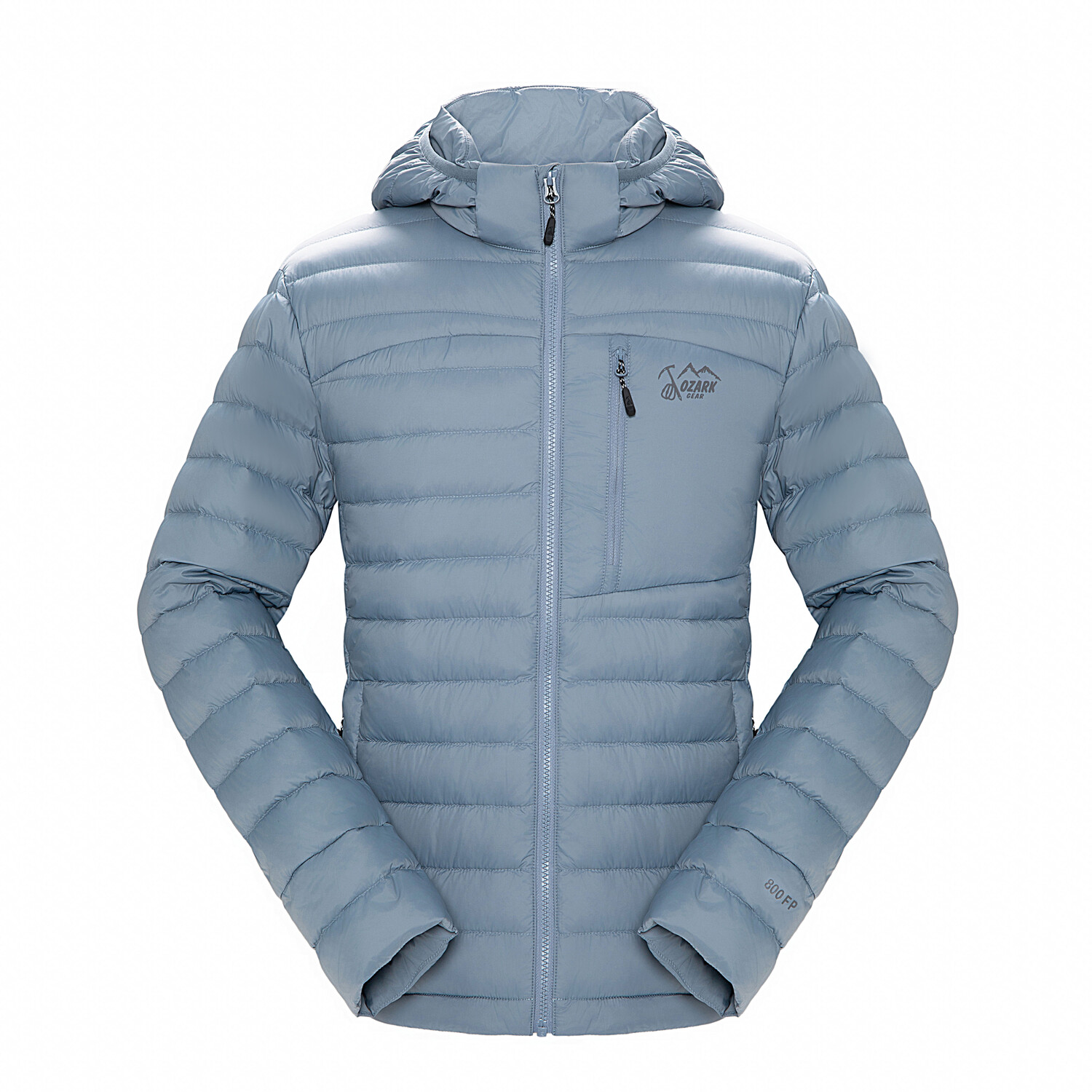 

Пуховик унисекс Ozark Gear, цвет Iron gray blue - 216