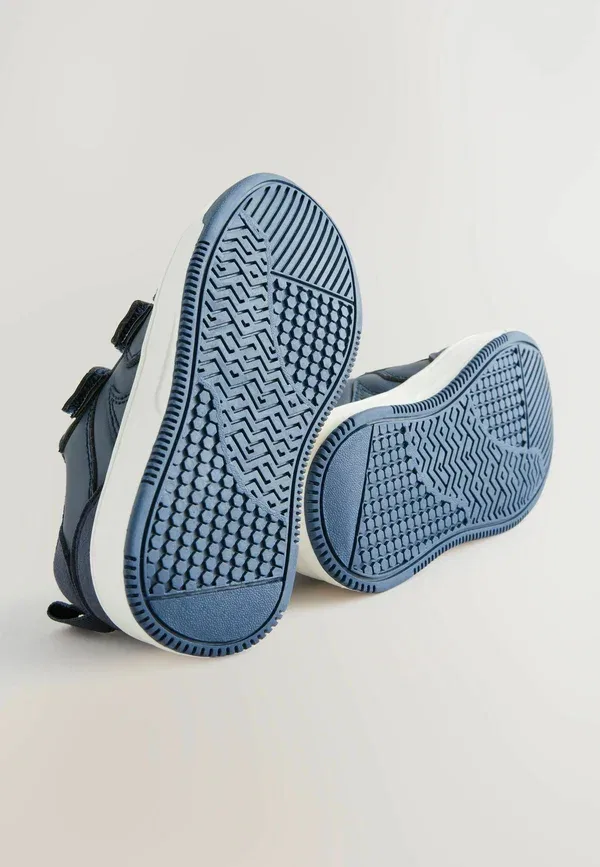 Кроссовки для малышей Wide fit double strap baby trainers Next, темно-синий — фото 3