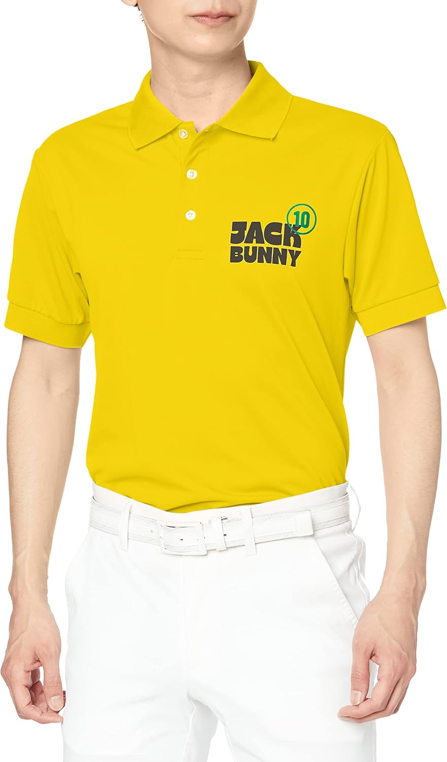

Мужская поло-рубашка с коротким рукавом Jack Bunny 262-3160423 (ZERO AQUA: экологичность) / для гольфа, желтый