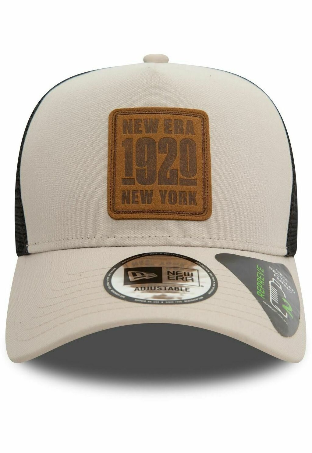 

Кепка Repreve Aframe Trucker New Era, бежевый