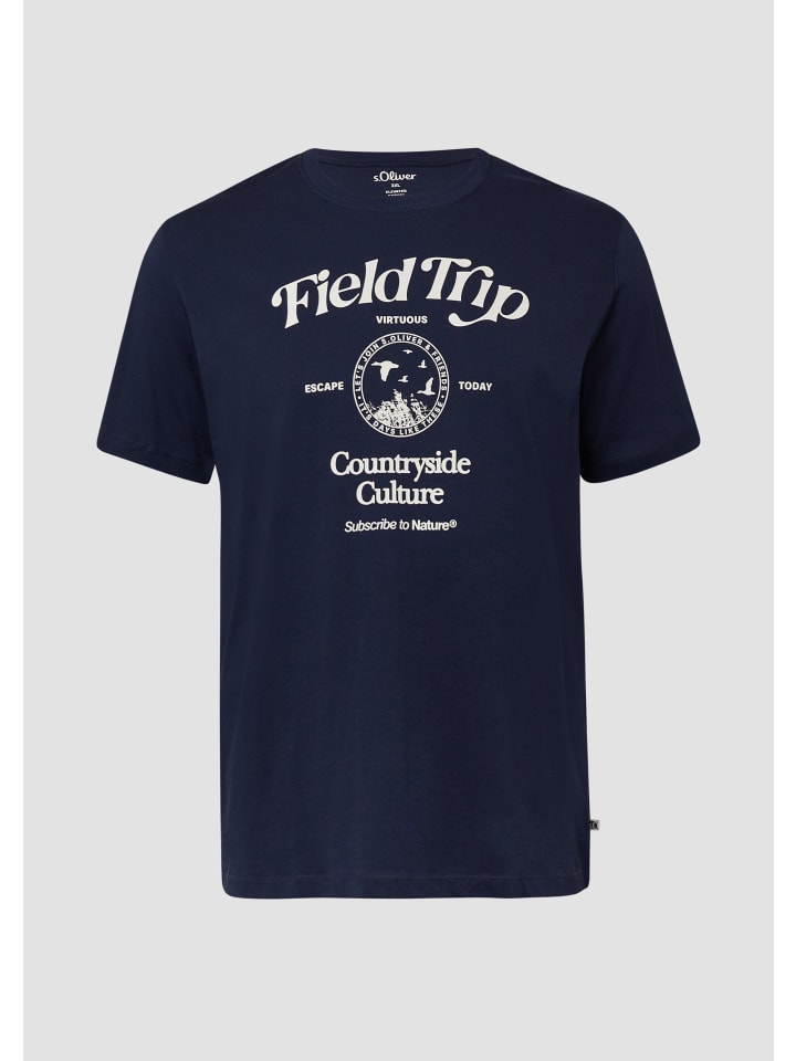 

Футболка s.Oliver, синий