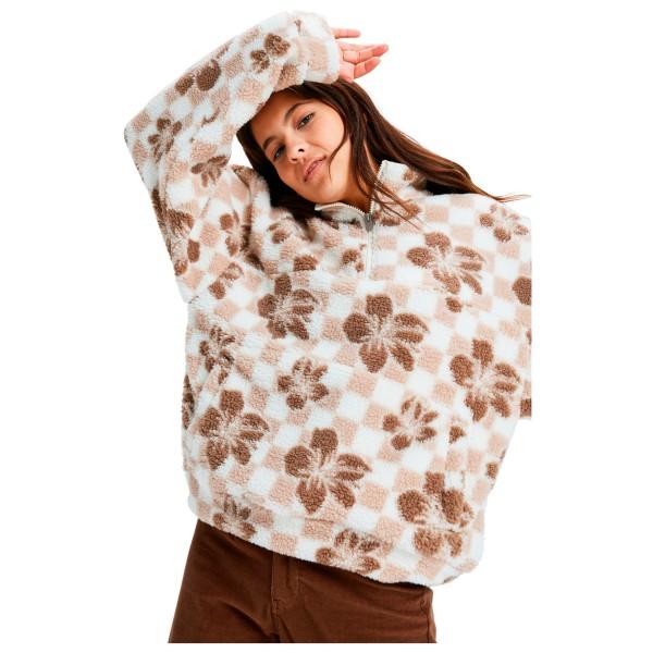 

Женский флисовый пуловер с надписью «Jive Talking Bonded» Roxy, Egret Hibi Square