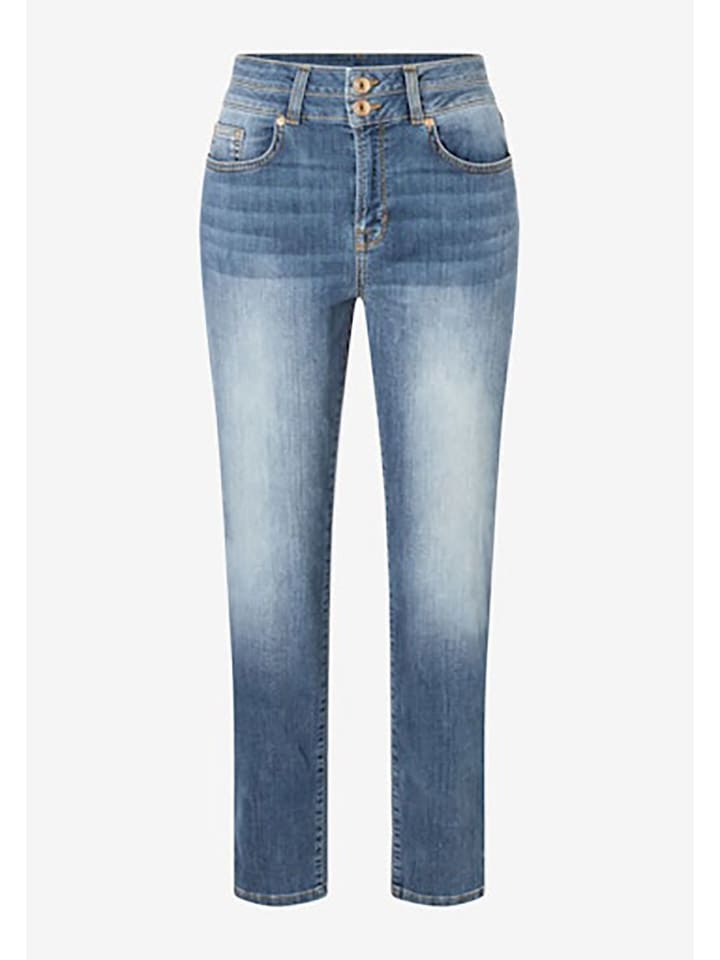 

Джинсы зауженного кроя синего цвета More & More