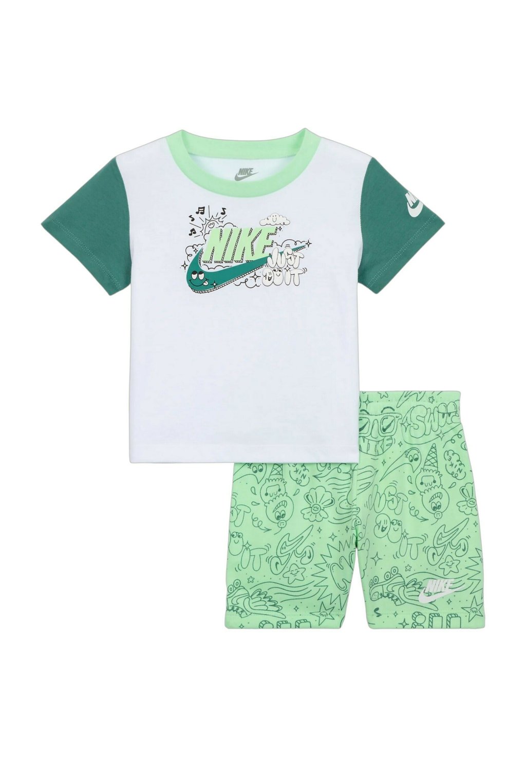 

Футболка с принтом SET Nike SB, зеленый