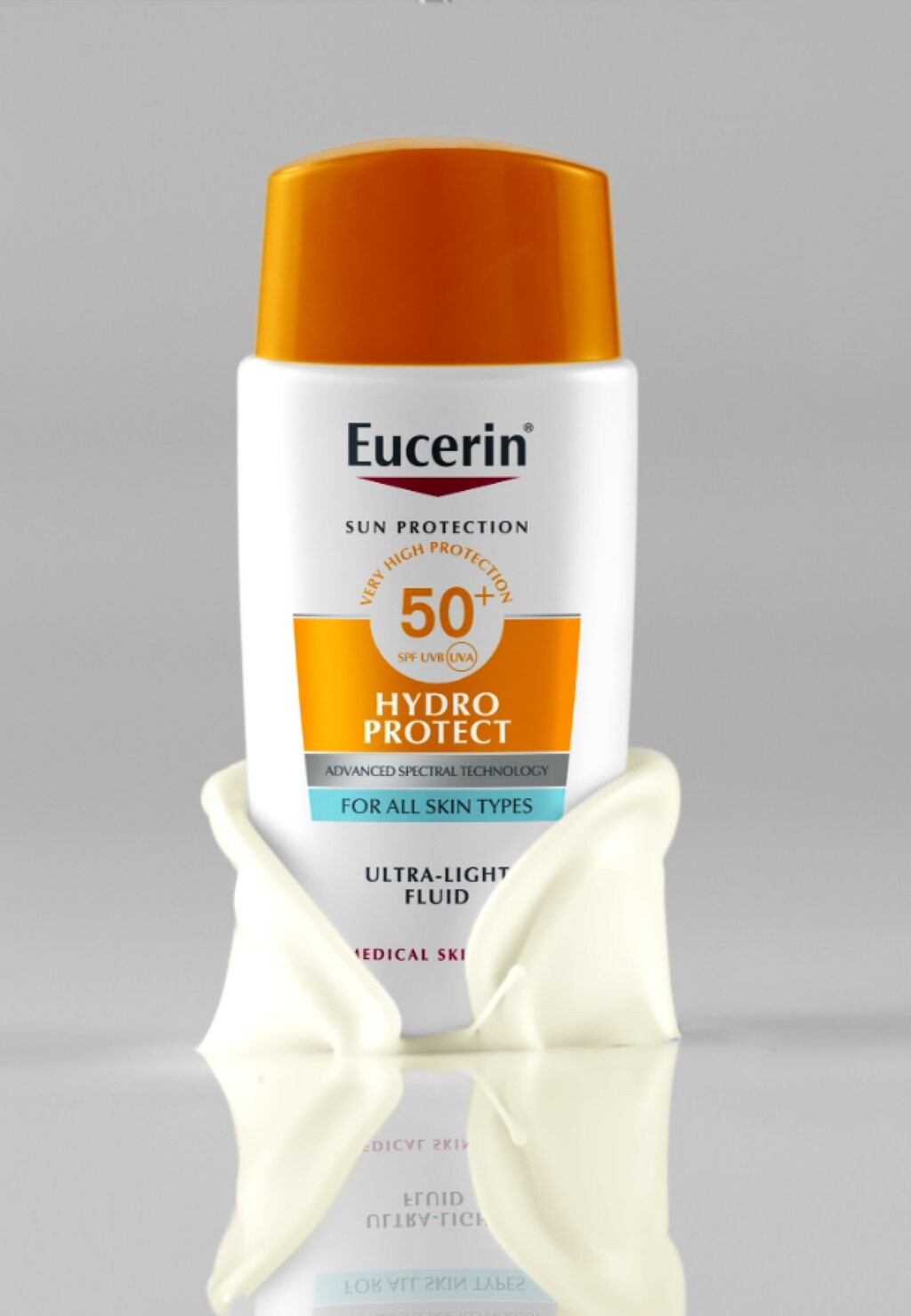 Защита от солнца EUCERIN SONNENPFLEGE EUCERIN HYDRO PROTECT ULTRALEICHTES FACE SU, цвет transparent — фото 3