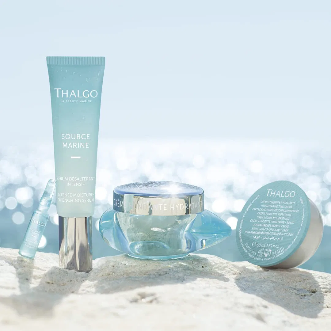 Флюид Thalgo — Охлаждающий увлажняющий «Source Marine» от , , White, 50 мл — фото 4