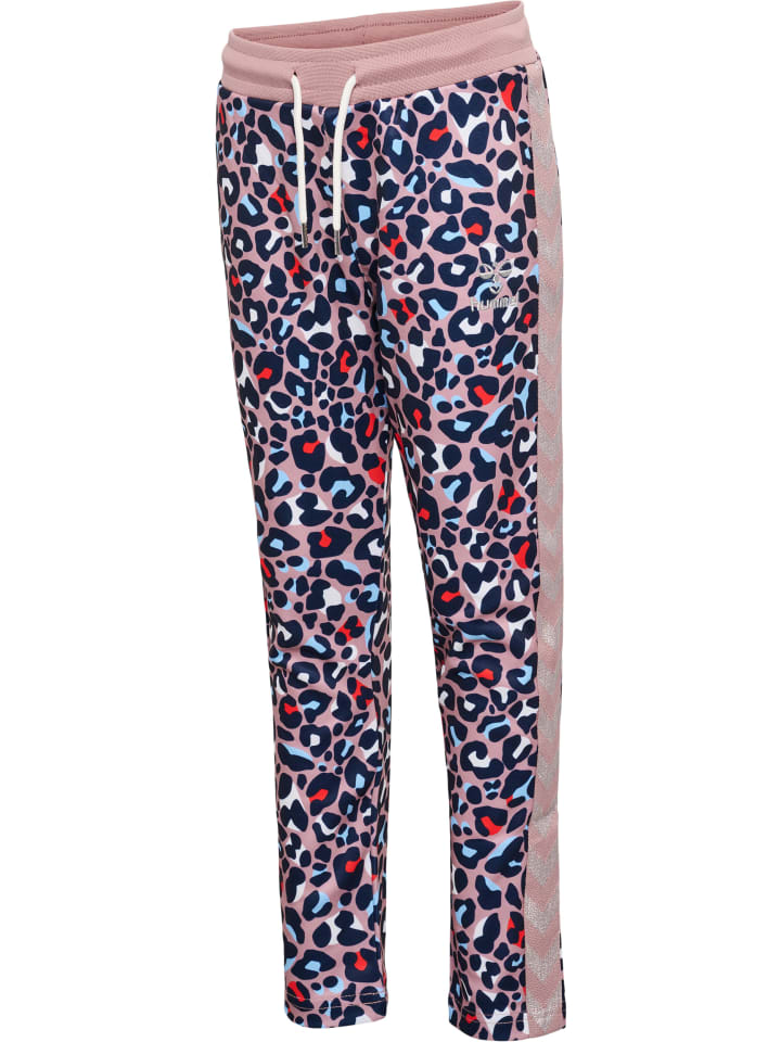 Спортивные штаны Hummel Verstellbare Taille Pants Hmlleonora Mädchen, цвет WOODROSE — фото 4