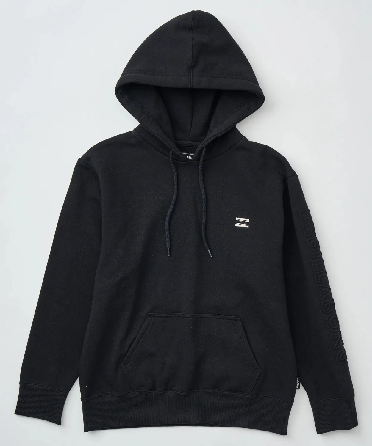 Детская парка BILLABONG с эмблемой, чёрная