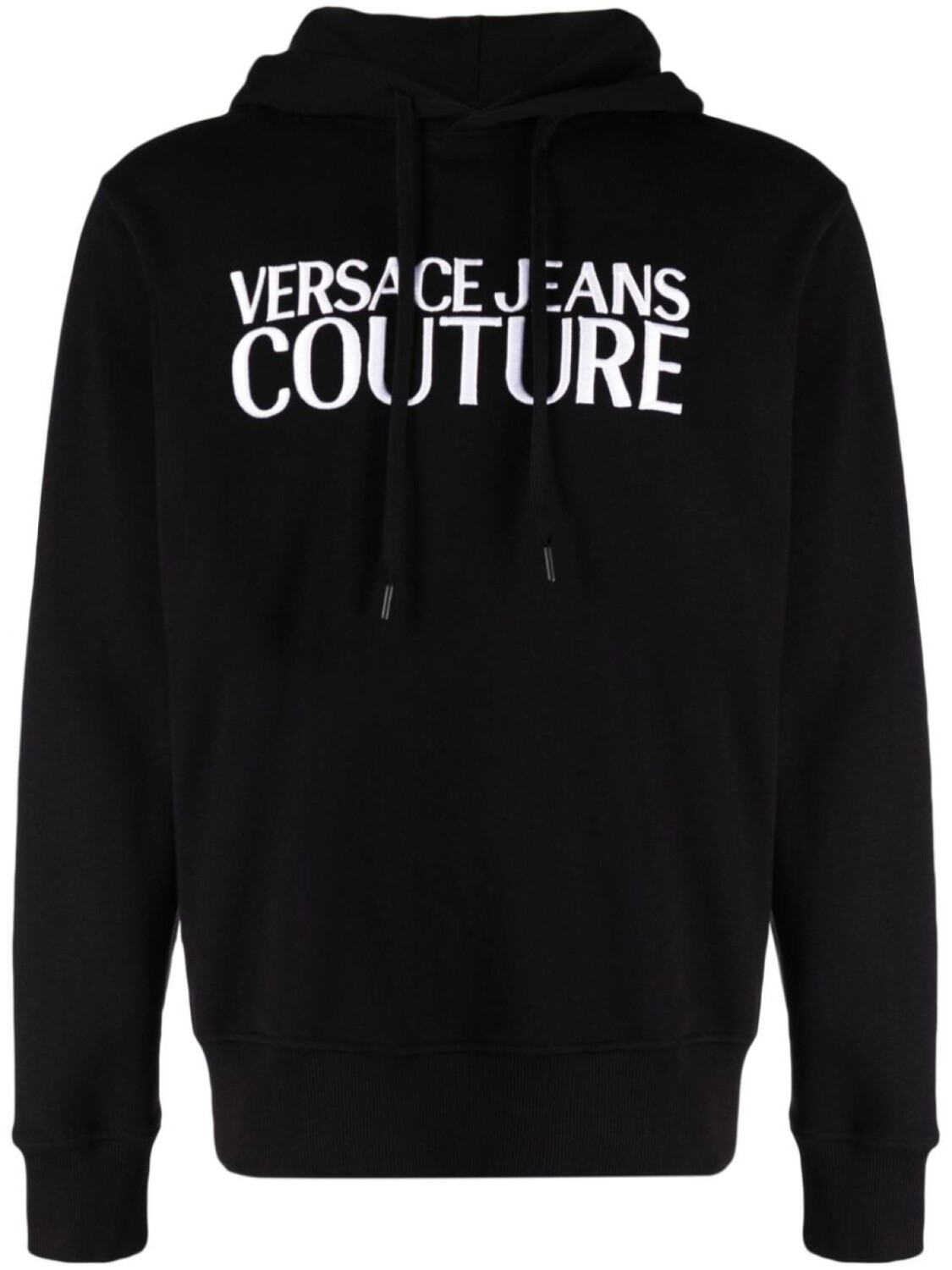 

Versace Jeans Couture худи с вышитым логотипом, черный