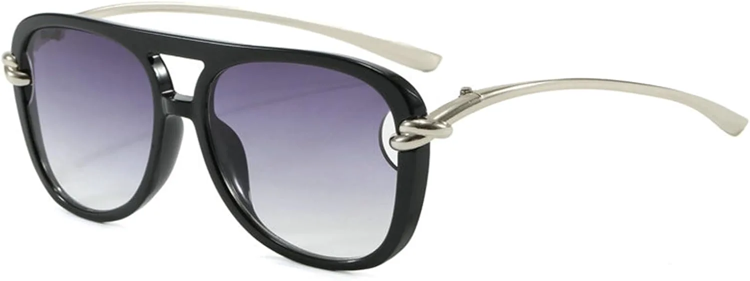 

Винтажные солнцезащитные очки-пилот Willochra, модные квадратные очки для мужчин и женщин, стильный и популярный дизайн, защита от ультрафиолета UV400, C6