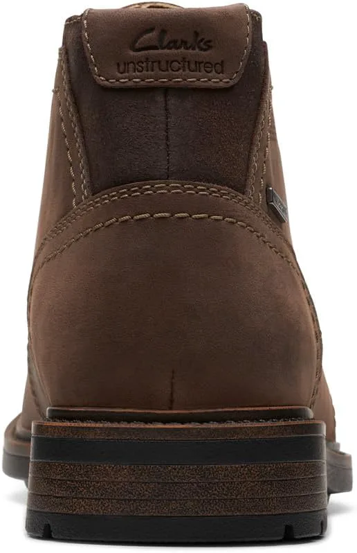 Мужские ботинки Clarks Un Shire Hi водонепроницаемые, темно-коричневый — фото 4