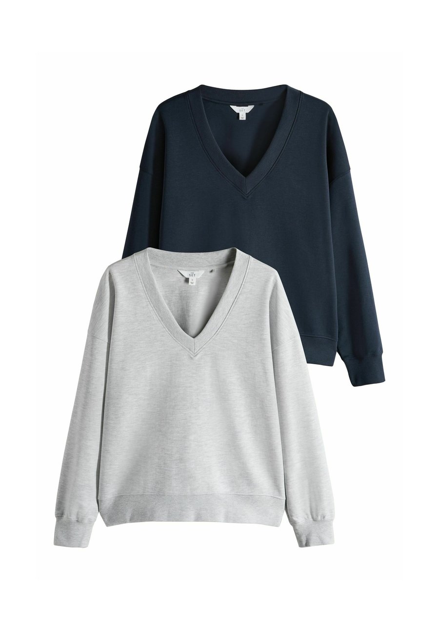 

Джемпер Next REGULAR FIT , Navy Grey Marl/Grey