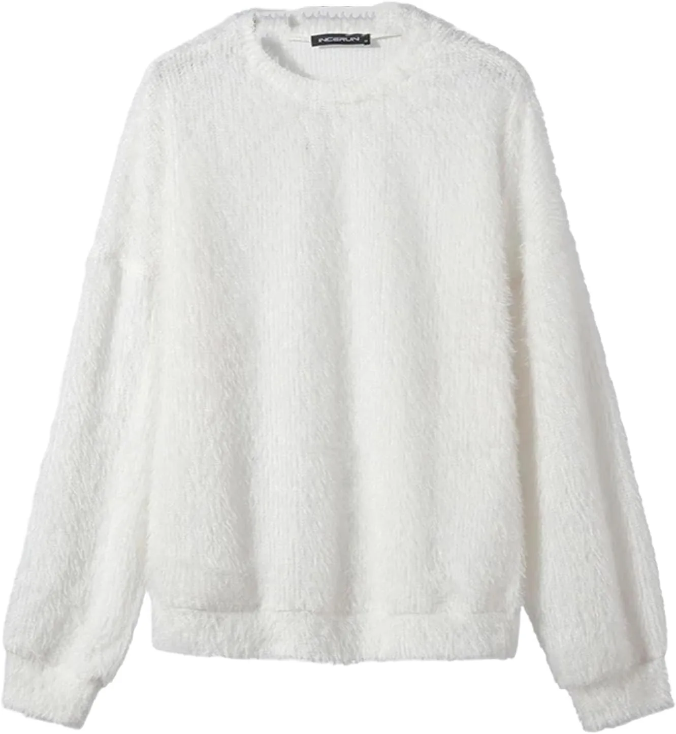Мужской свитер с длинными рукавами loose plush fabric