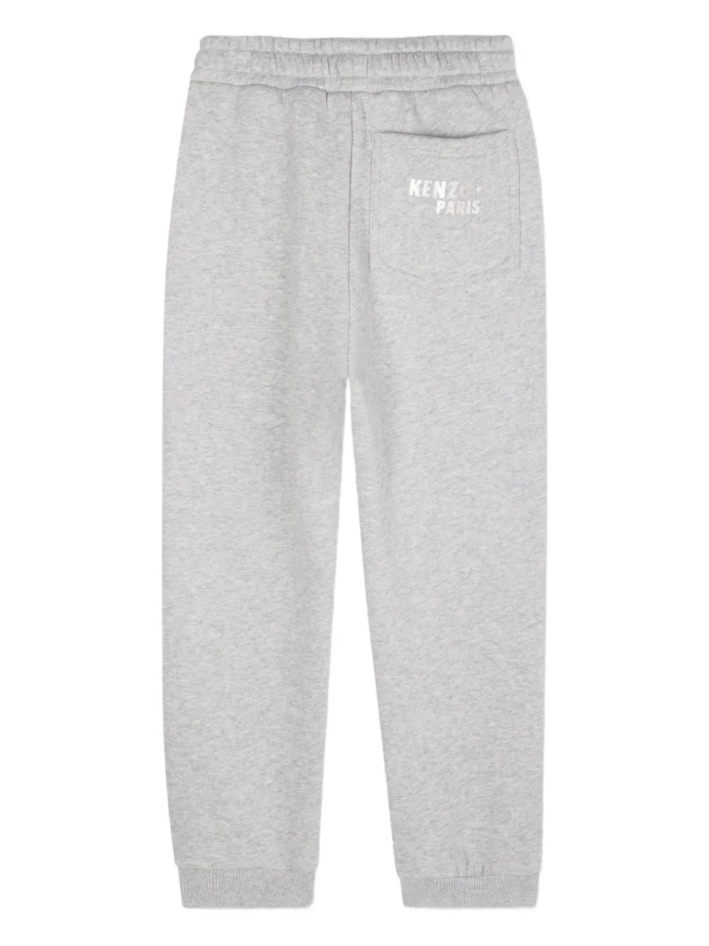 Спортивные брюки с эластичным поясом Kenzo Kids, серый — фото 2