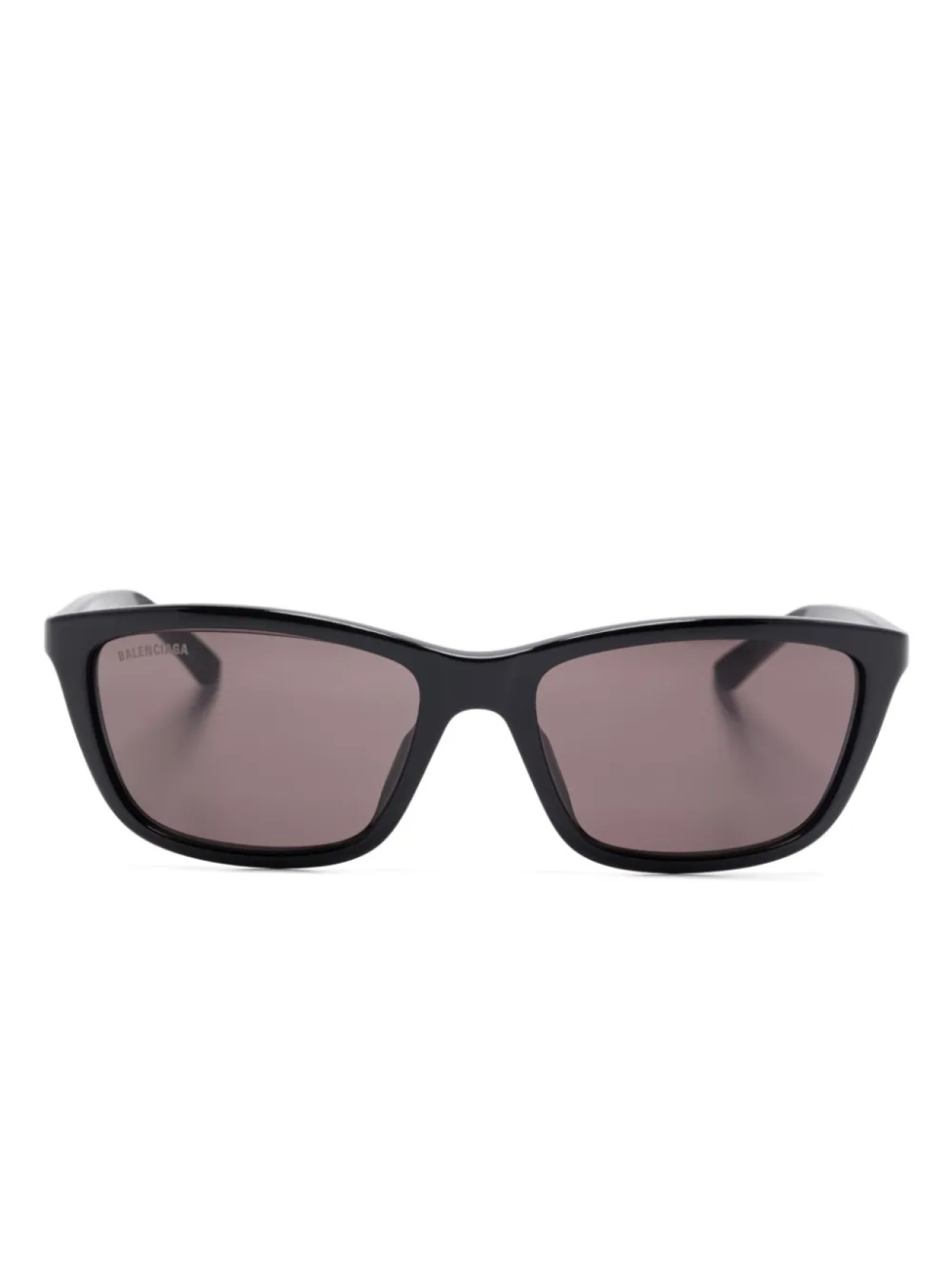 

Солнцезащитные очки в прямоугольной оправе Balenciaga Eyewear, черный