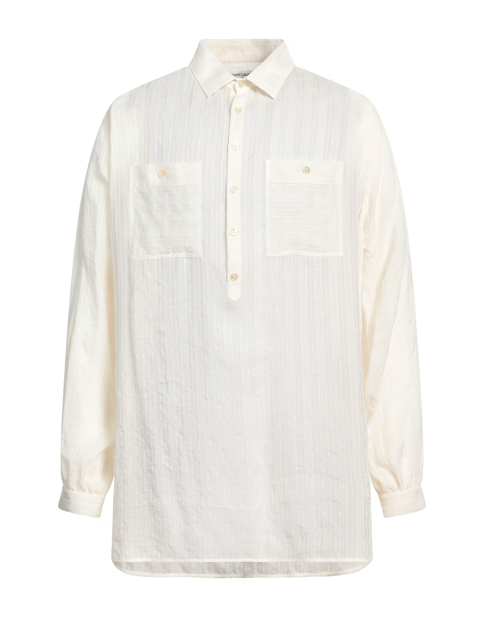 

Рубашка Saint Laurent, айвори