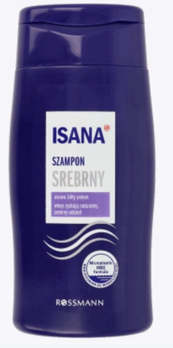 

Шампунь для волос Isana Silver BLOND удаляет желтизну Inna marka