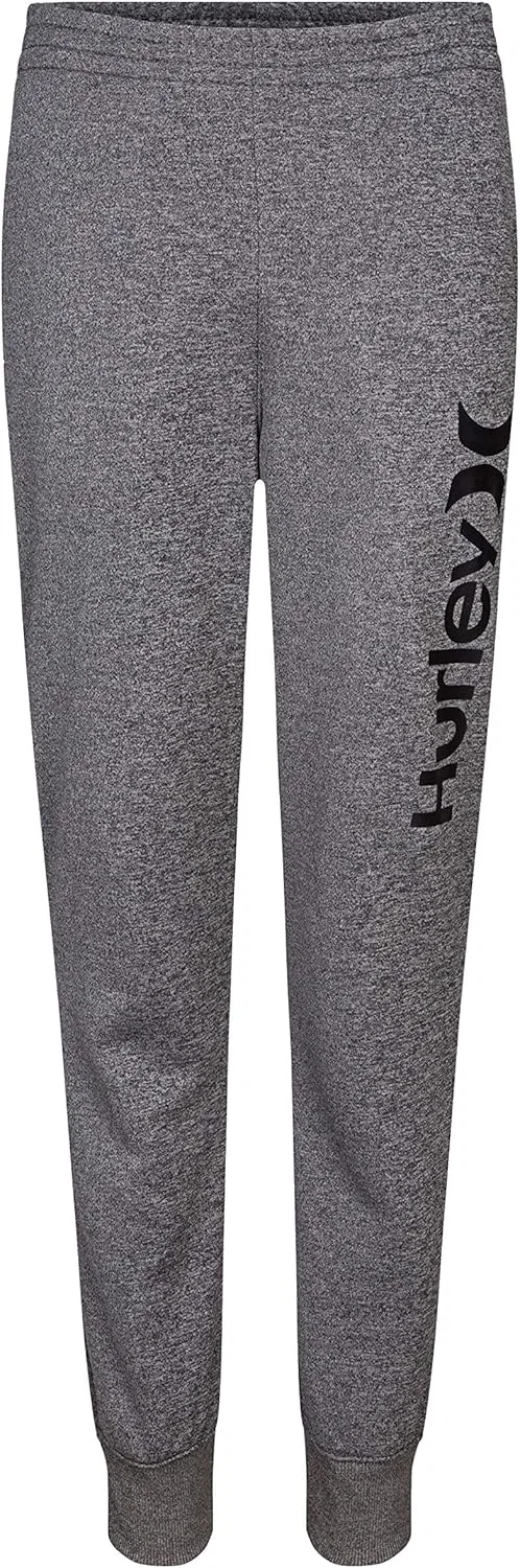 Детские флисовые спортивные штаны Hurley, Dark Grey Heather/Solar