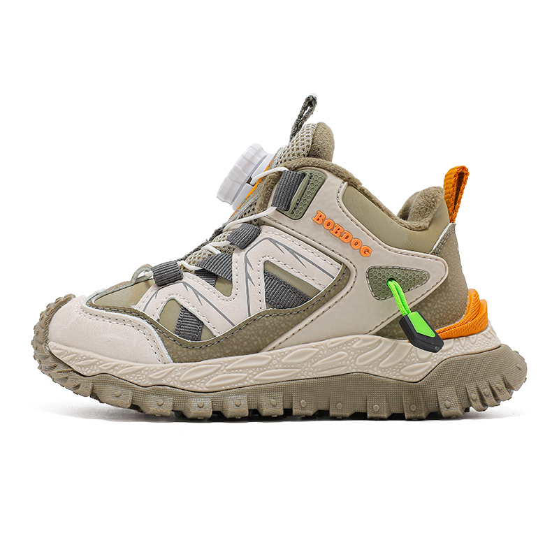 

Термические низкие кроссовки для детей Kids' BOBDOG, светлый хаки/светло-бежевый