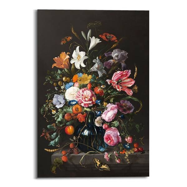 

Фреска Reinders Vase mit Blumen, разноцветный