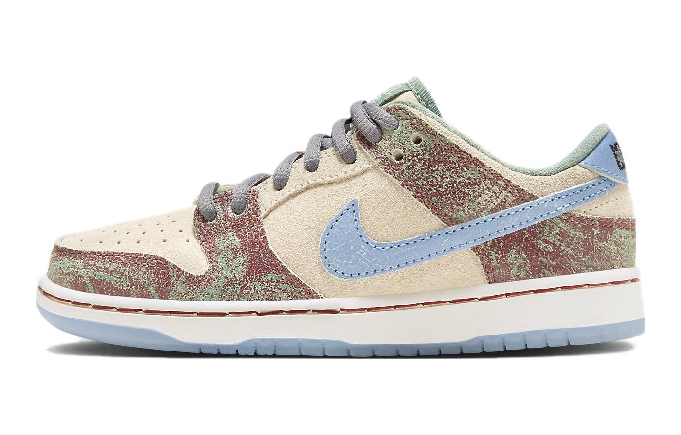 

Детские кроссовки для скейтбординга Nike Dunk SB Low Kids, молочный