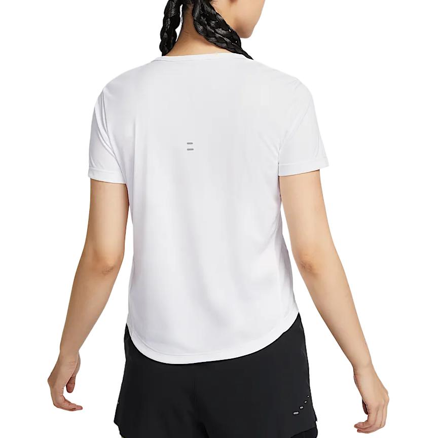 Nike Футболка Dri Fit с коротким рукавом женская white — фото 4