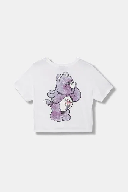 Футболка с коротким рукавом Care Bears United Colors of Benetton, белый — фото 2