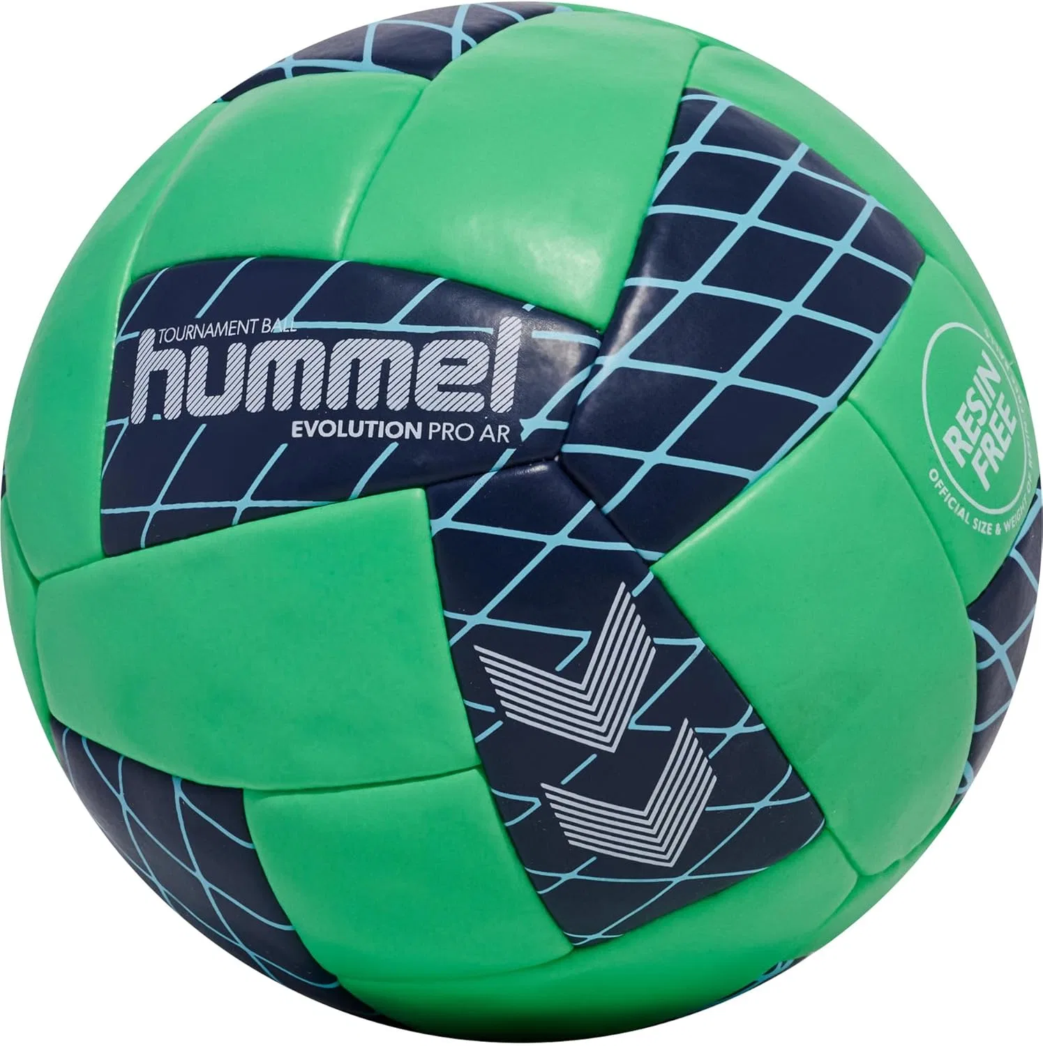 Мяч для гандбола Hummel Hmlevolution Pro Ar Hb, зеленый, синий