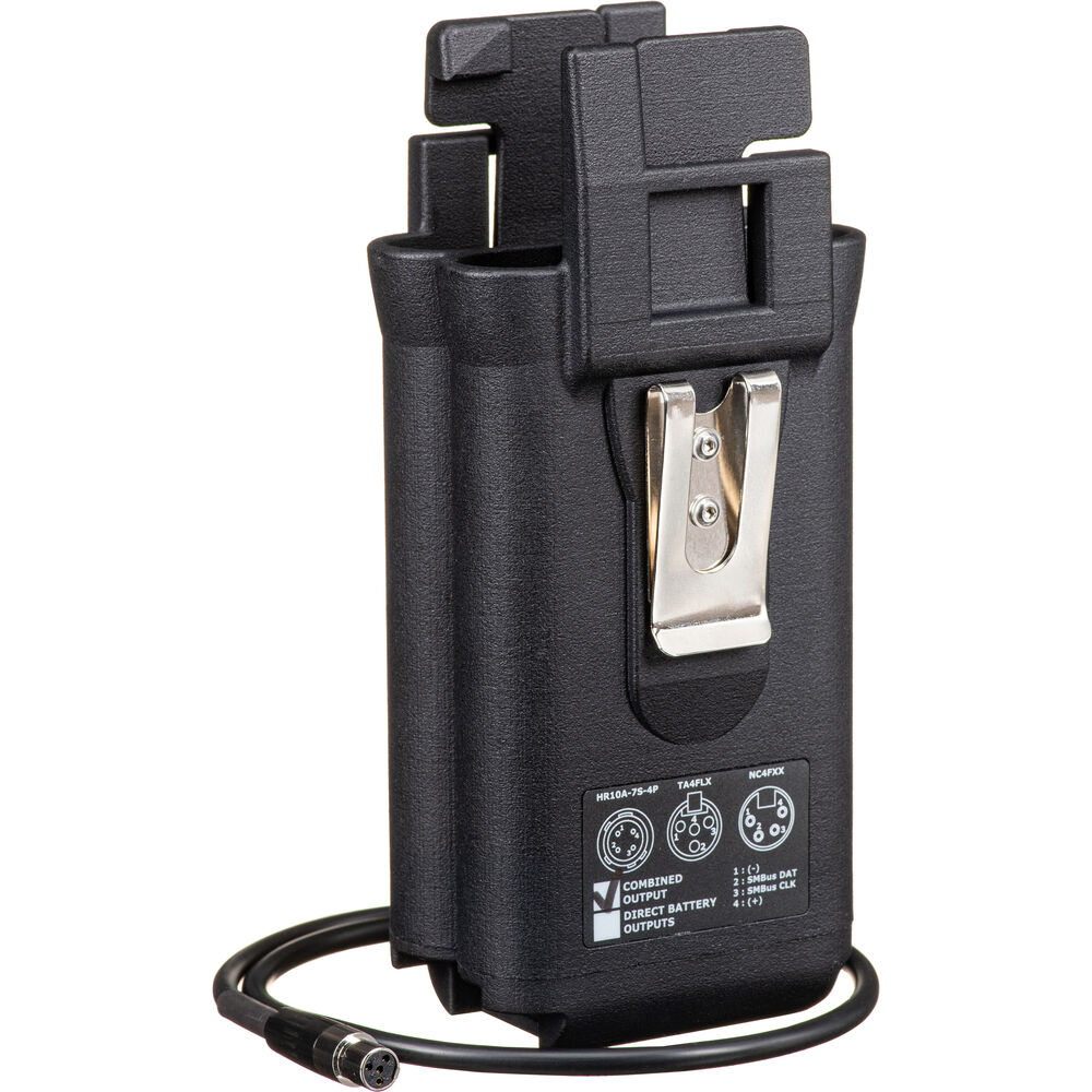 

AUDIOROOT Dual-Battery Holster with Mini XLR ESMART BH2-C-T