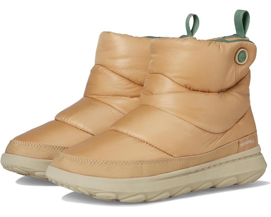 

Ботинки Merrell Hut Moc 2 Quilted, желто-коричневый