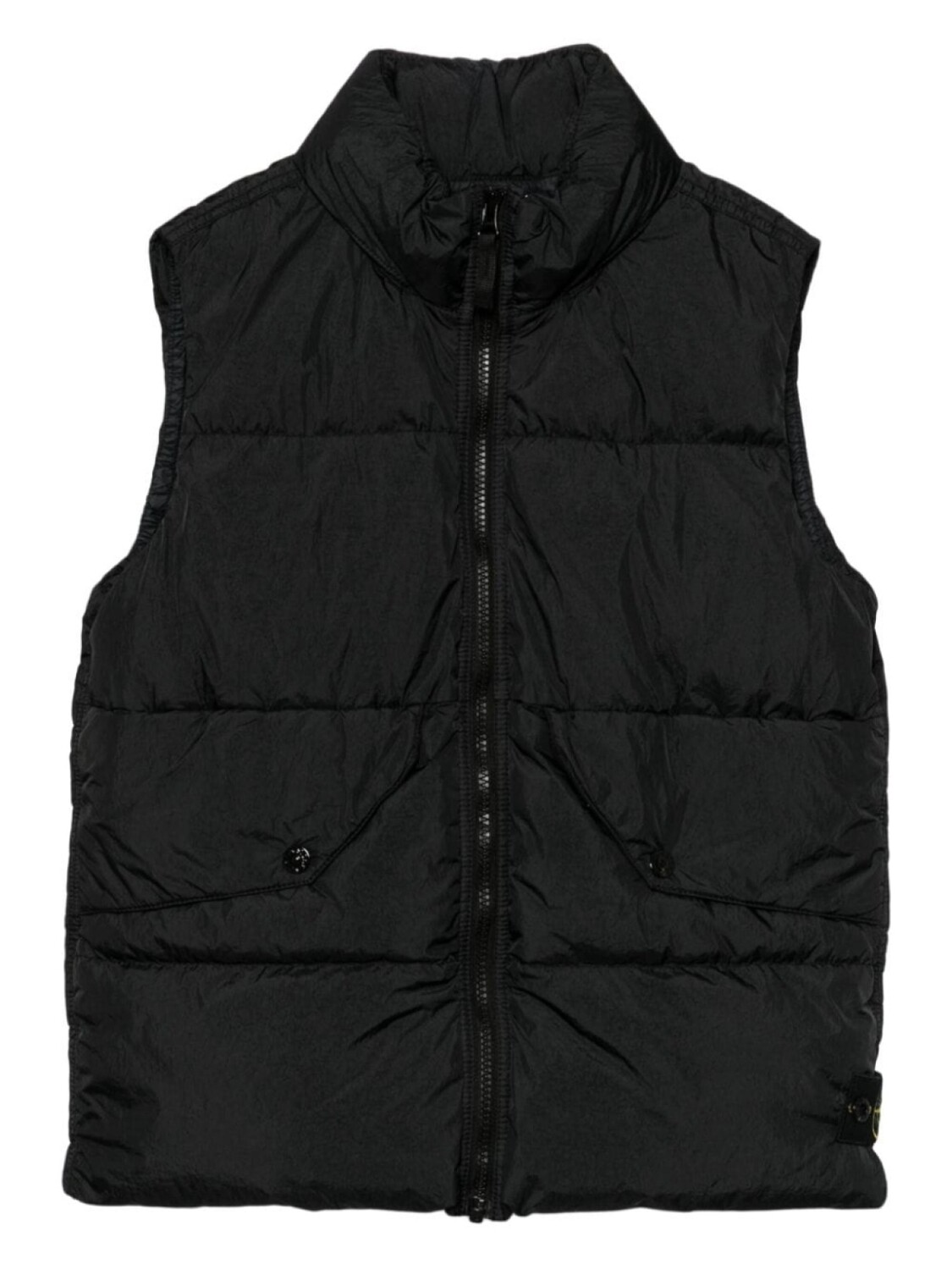 

Stone Island Junior дутый жилет, черный