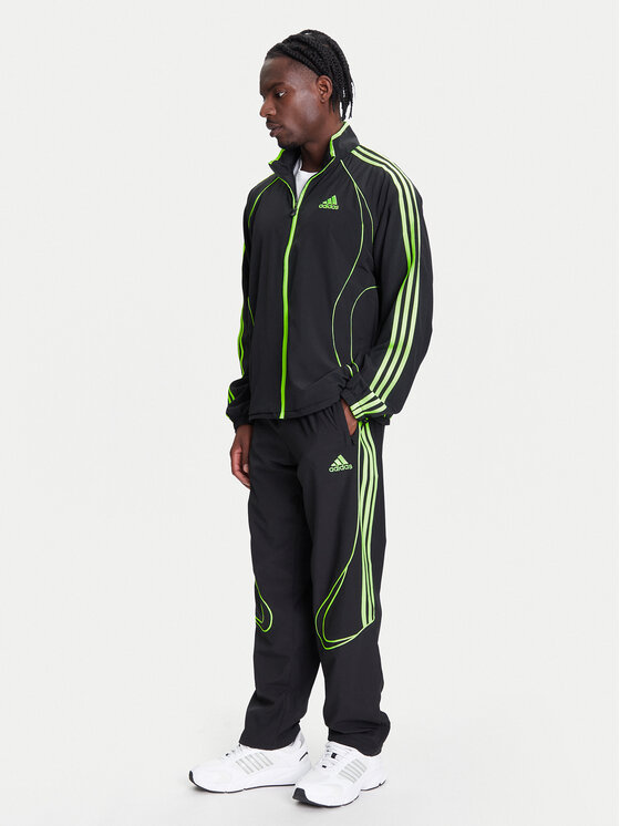 Свободные спортивные штаны Teamgeist adicolor JW5869 Adidas, черный — фото 2