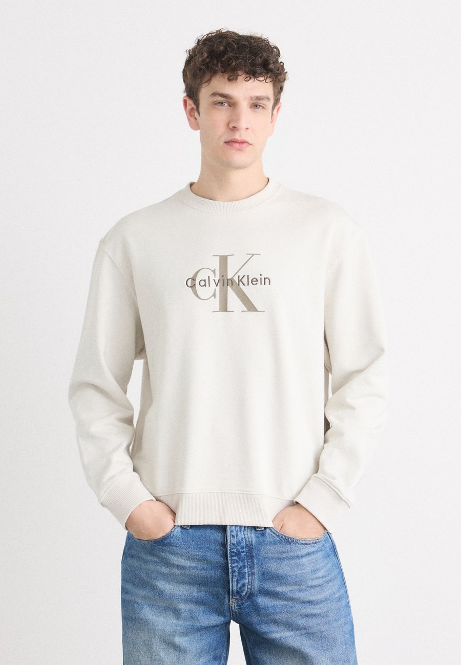 

Толстовка Calvin Klein Jeans MONOLOGO, Chalk/Off-White