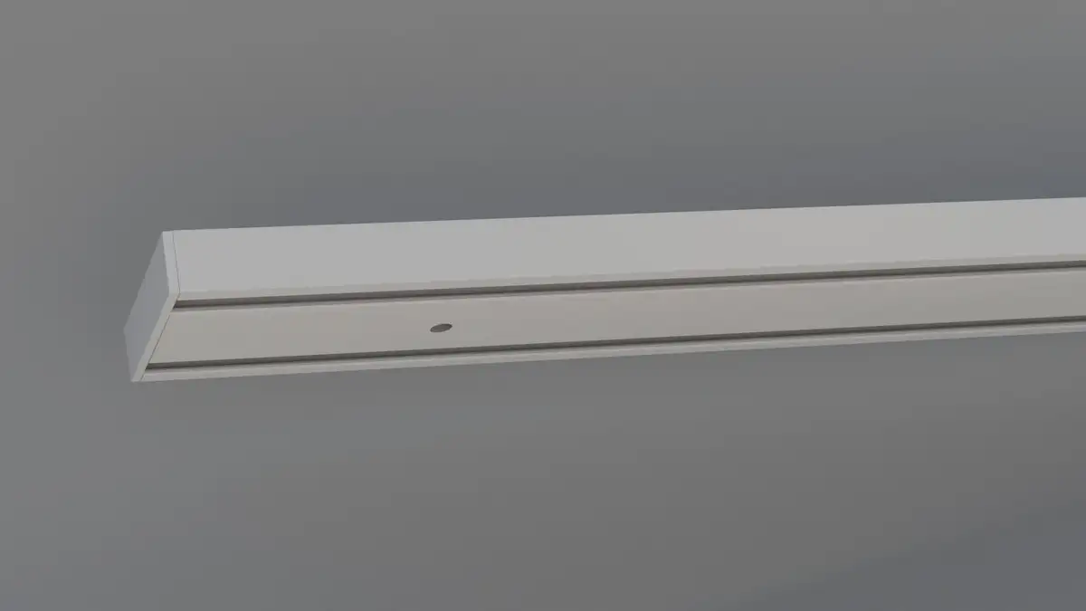 

Рельсовая система Indeko "объектный рельс", 2 пути, желаемая длина 460 см, белый