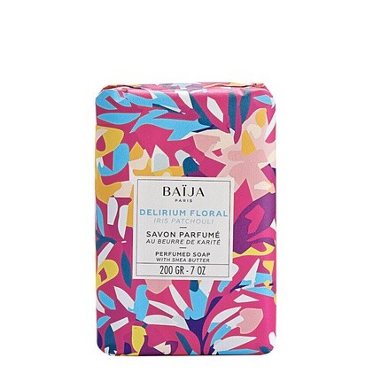 

Парфюмированное мыло Delirium Floral 200G с ирисом и пачули, Baija Paris