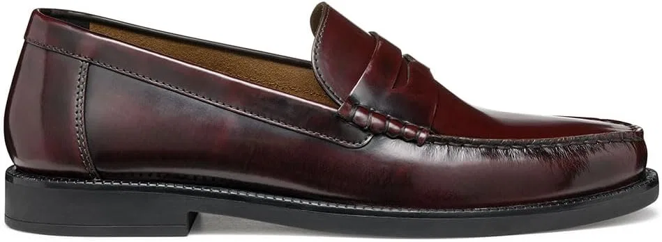 Мужские лоферы Geox U Recanati, Wine Red — фото 4