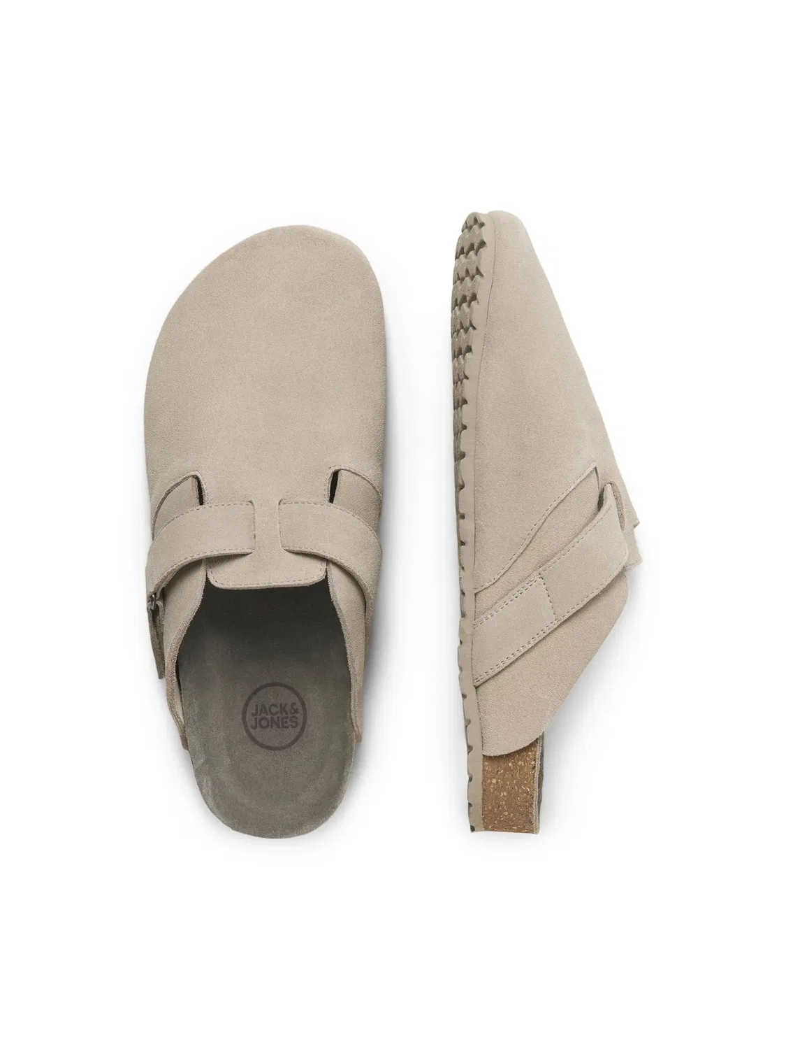 Пантолеты из велюра Jack & Jones, plaza taupe — фото 4