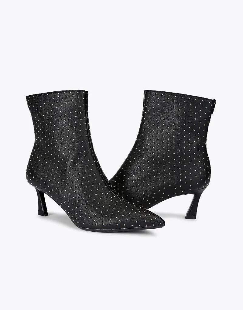 Ботильоны Carvela Marcia среднего размера черного цвета — фото 3