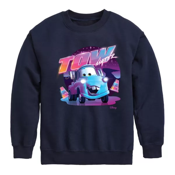

Толстовка с рисунком из флиса для мальчиков S cars 8-20 лет Disney / Pixar, синий