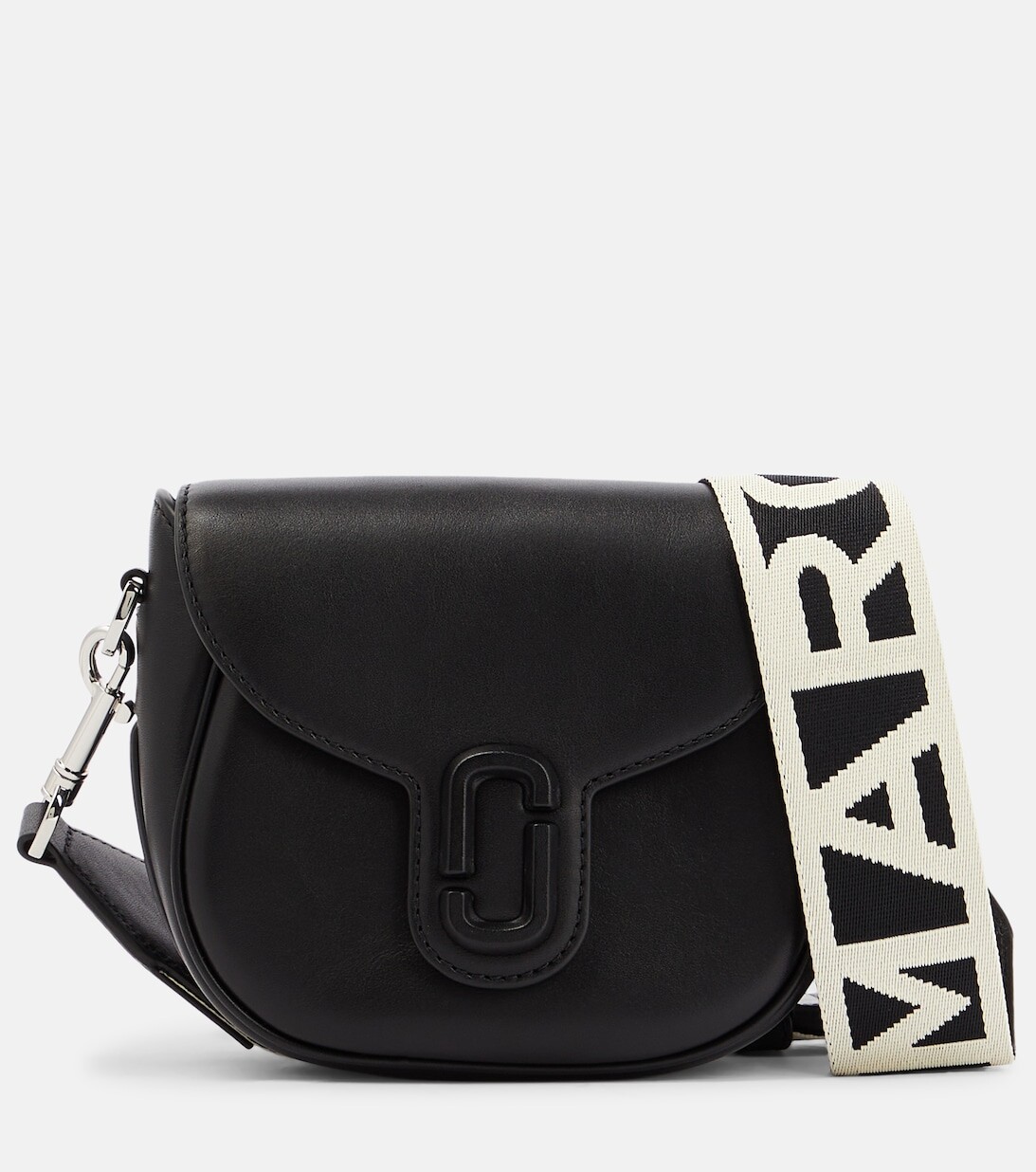 

Маленькая кожаная седельная сумка J Marc. Marc Jacobs, черный