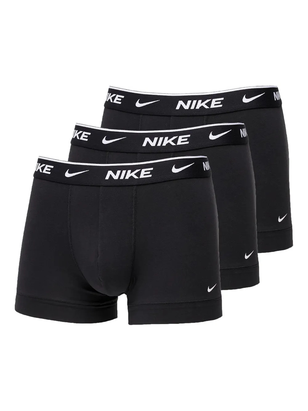 

Боксеры Dri-FIT с логотипом на поясе (упаковка из трех шт.) Nike, черный