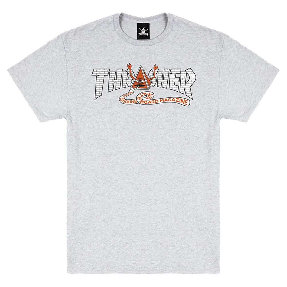 

Футболка с коротким рукавом Thrasher Pyramid, серый